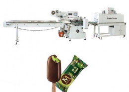 popsicle filling and sealing machine
