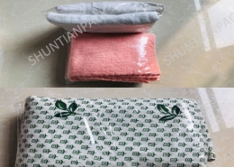 bedsheet-towel-blanket-laundry-shrink-wrap